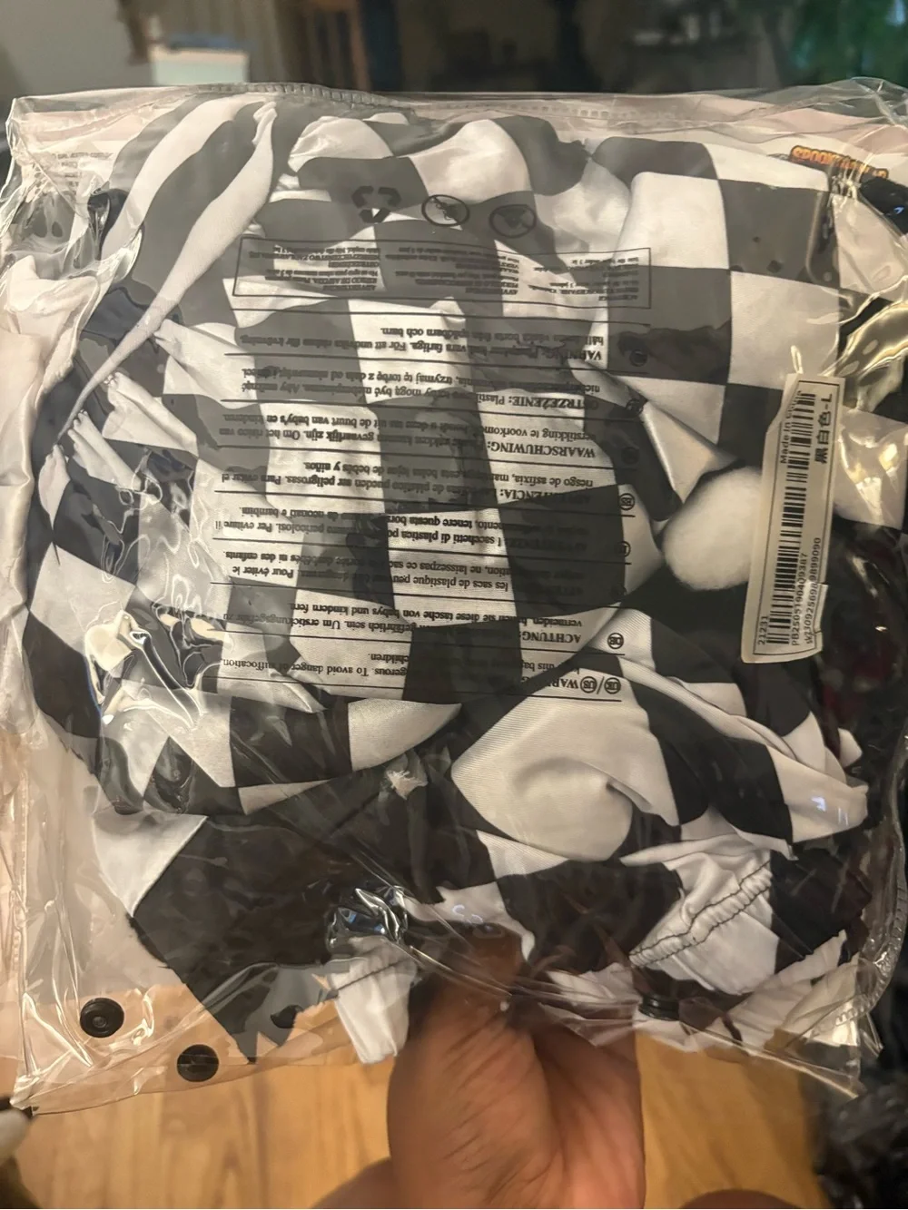 Jester Kids Costume - Black & White